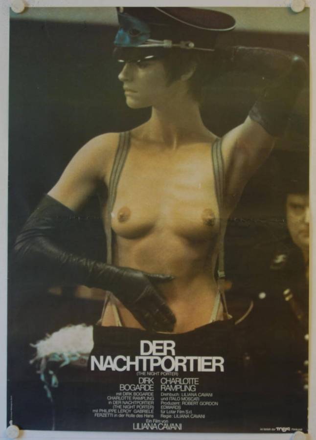 The Night Porter original release german double-panel movie poster